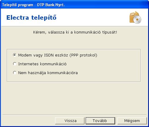 fogadja el a program által felajánlott helyet: C:\otp, majd kattintson a