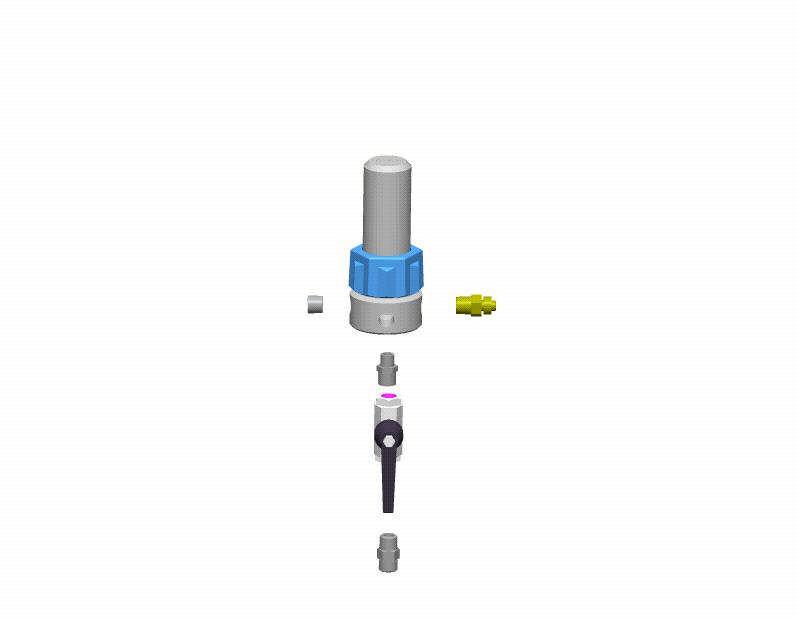 de rechange Spare parts list Ersatzteilliste Piezas de repuesto FILTRE PRODUIT HP, modèle 3/8 inox HD
