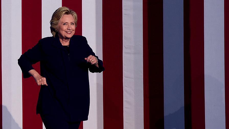 Magyar Nemzet 2016. október 14 Hillary Clinton és Kelet-Európa Külügyminiszterként kifejezetten erős politikai nyomást gyakorolt a magyar vezetésre Fotó: Timothy A.