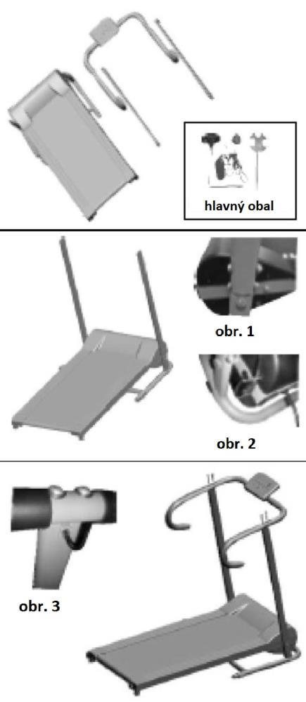 lépés A csavarokkal és az alátétekkel rögzítse a két fogantyútartót a fő kerethez.