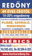 00 óra Szerkesztőség, hirdetésfelvétel: /Fax:
