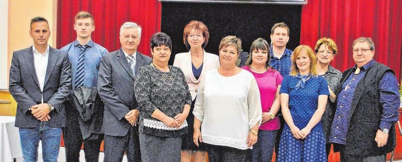 Az ünnepi ülésen mások mellett részt vett dr. Lehőcz Regina, a megyei kormányhivatal főigazgatója és Ribányi József, a megyei önkormányzat alelnöke is.
