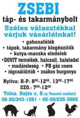 : 74/441-468, 06/30-3700-427 Nyitva