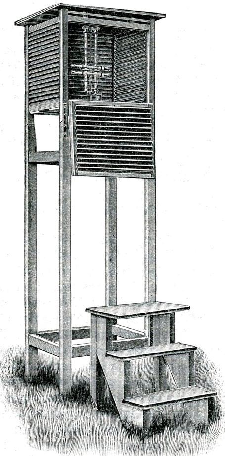 párból álló pszichrométer (August-féle, lásd belső borító ábrája) mellett az Assmann-féle pszichrométer, ami szintén nem esett át semmilyen változáson napjainkig.