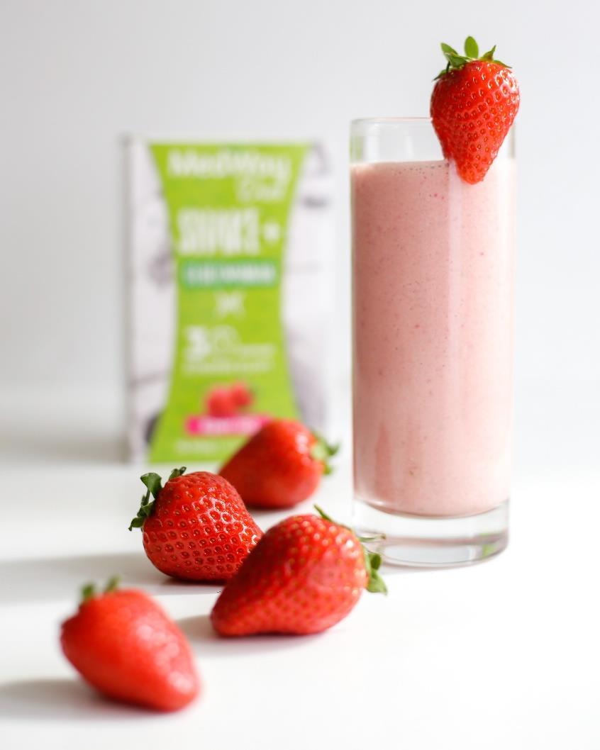 MedWay Diet Shake gyümölccsel Snack étkezésként ihatunk még egy Shaket, vízzel vagy cukormentes mandulatejjel, és tehetünk