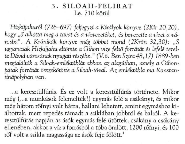 Siloam (Siloah) http://www.biblicalarchaeologytruth.