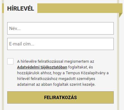 FONTOS LINKEK https://tka.hu/hirek» Hírlevél www.