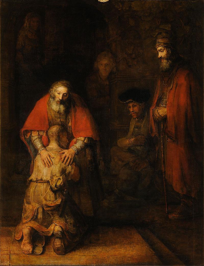 2.4.3. Evangéliumhoz kapcsolódó festmény Rembrandt van Rijn: A tékozló fiú hazatérése, 1661 1669 https://en.wikipedia.