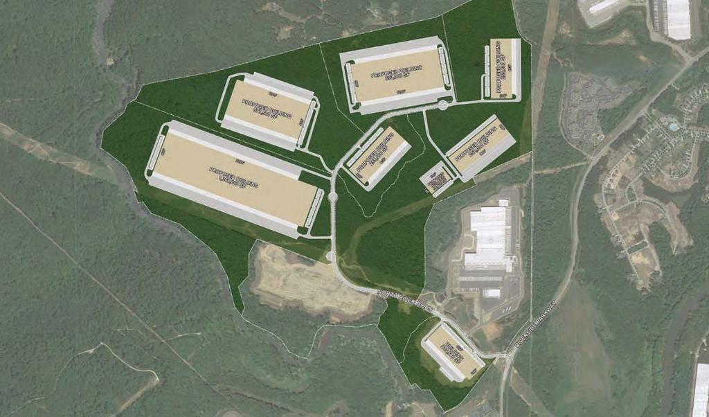 Riverside West Business Park DOUGLASVILLE, GA 650,000 SF PAD SITE E /,0,76 2) ',6785%$1&( S ITE P L AN SIT DESIGN :: BUILD :: DEVELOP R RIVE ) RTH(60'