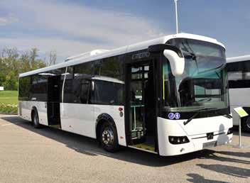 Ebben a kategóriában ez a jármű a második legkönnyebb buszhoz képest is 1500 kilogrammal kisebb saját tömegű, ami 15 százalékkal kisebb tüzelőanyag-fogyasztást eredményez.