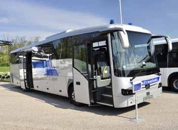A standon egy Urbanway Natural Power modellt állított ki a Danube Truck Magyarország Kft., amely a BUSEXPO egyetlen gázüzemű buszaként vonzotta az érdeklődőket.