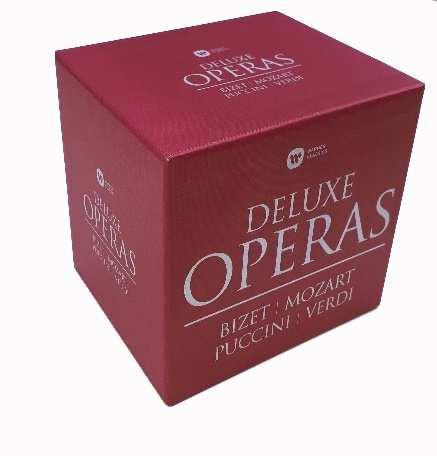 12 DELUXE OPERAS BIZET, MOZART, PUCCINI, VERDI 0190295466176 E23 Bizet: Carmen Victoria de Los Angeles, Nicolai Gedda, Janine Micheau, Ernest Blanc, Xavier Depraz és mások A Francia Rádió Énekkara és