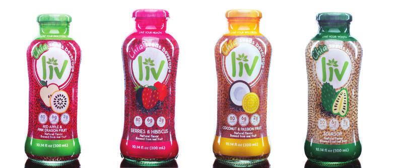 UPC: 7862122740256 Liv Chia Seed Beverage Berries & Hibiscus