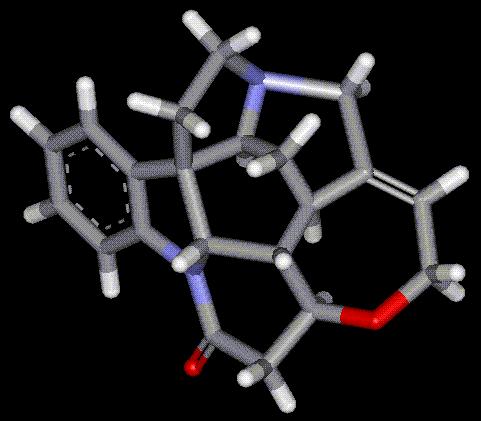 (LD 50 = 10 mg/kg ) (merevgörcs és fulladás) - igen keserű Strychnos