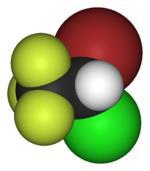 C N Z R F F Cl alotán (narkotikum) [GyT1 149] F Cl F F F 2-chloro-1-(difluoromethoxy)- 1,1,2-trif luoro-ethane F Cl