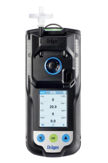 D-23637-2009 D-14325-2017 Dräger X-am 5600 Az ergonomikus konstrukciót és innovatív infravörös érzékelőtechnológiát bevezető Dräger X-am 5600 a legkisebb gázérzékelő műszer, amely akár 6 gázt is tud