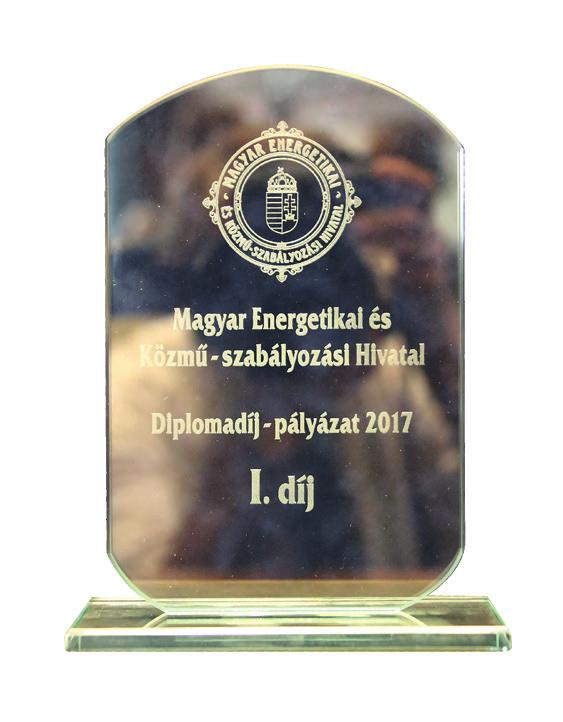 a MEKH 2016-tól minden évben Diplomadíj-pályázatot