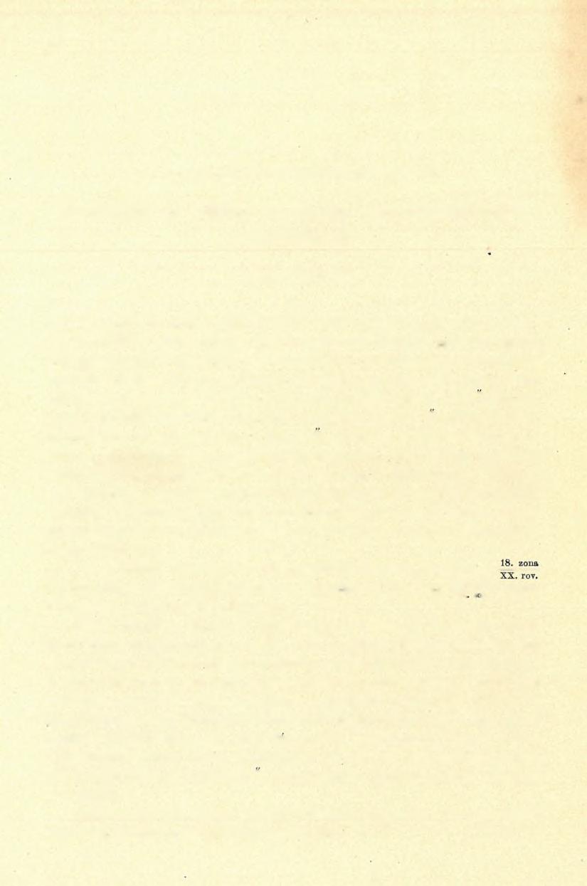 C. A gron om -geologia i felvételek. 9, Jelentés az 1898-ik év nyarán végzett talajfelvételi munkálatokról, T b e ITZ P É T E K -tő l. Az 1897-ik évben azon.