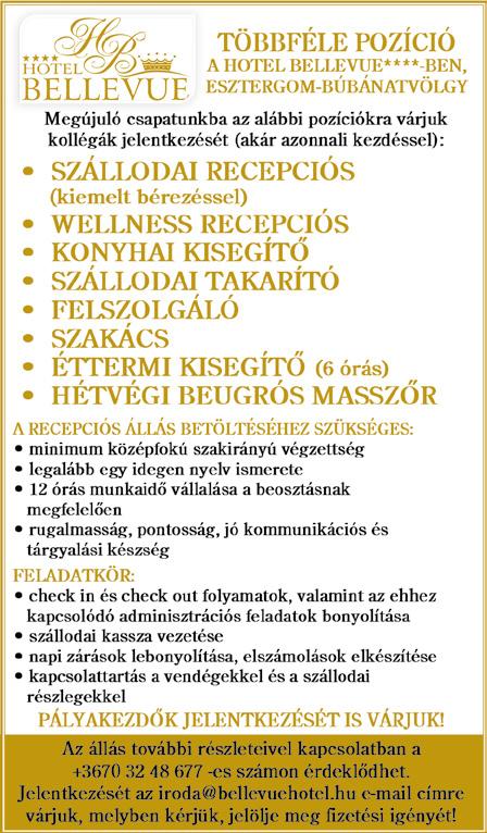 Jelentkezésekor tüntesse fel a Szuperinfó 2 2019. március 8. reklámújságot és a facebook megjelenésünket. A Magyar Toyo Seat Kft.