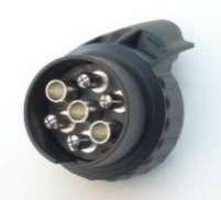 prizma Adapter 7pólusú müanyag dugó Adapter 7/3 átalakitó Adapter