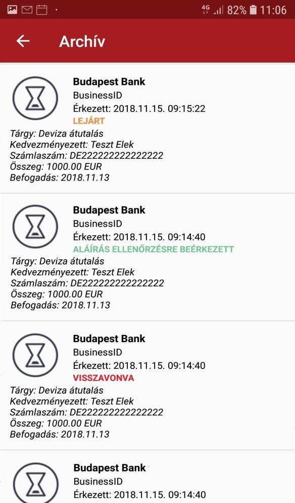 Hol találom a már rendelkezett üzeneteim listáját? 6) Archív üzenetek A már rendelkezett vagy lejárt üzeneteket megtalálhatja az üzenet archívumban.