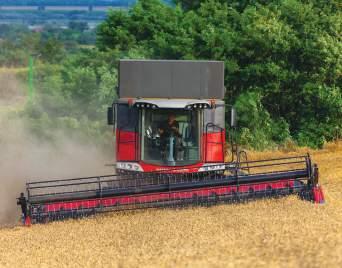 30 www.masseyferguson.com A teljes gép szintezése - ez az egyetlen módja a maximális teljesítmény garantálásának A fejlett önszintező kialakítás teljes rugalmasságot kínál Önnek rugalmatlan terepen.