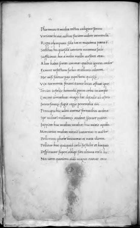 PÓCS DÁNIEL 1. Battista Spagnoli Mantovano: Parthenice Mariana. Róma, 1488 k. Budapest, Országos Széchényi Könyvtár, Cod. Lat. 445, fol. 50v pajzsának fekete kontúrvonala érzékelhető.