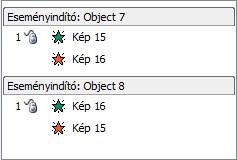 26. Eseményindító objektumok Az előző dián az ikonokon való kattintást események indítására használtuk.