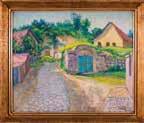 ÁCS ÁGOSTON (1889-1947) Falusi zsánerjelenet / Village genre scene