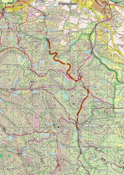 3. nap PÉNZÁSÁS KÚTBEREK Útvonal: Pénzásás Tábor-tető Drégelyvár Kútberek Táborhelyváltás Napi útvonalhossz: 10 km Napi szintemelkedés/lejtés: 489/393 m A mai napon történelmi vártúrára hívunk