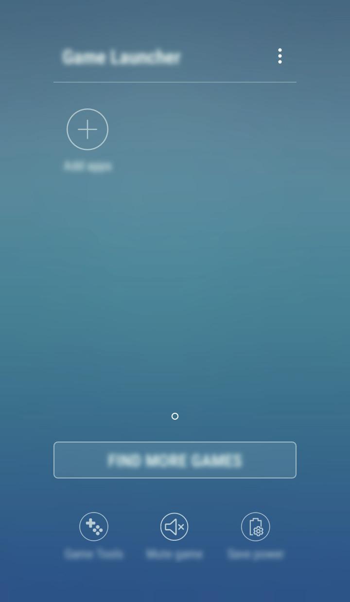 Alkalmazások Game Launcher Bevezető A Game Launcher összegyűjti a Play Áruház és a Galaxy Apps oldalakról letöltött játékait, így könnyedén elérheti őket ugyanazon a helyen.