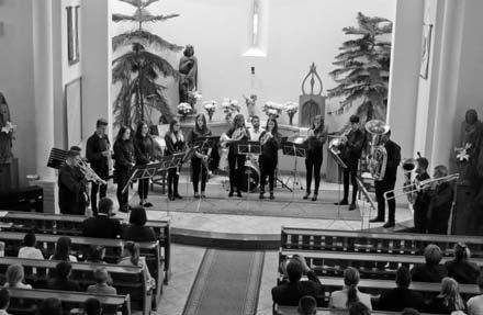 Samu Katalin trombitán a Trombitaszó és ária című művet adta elő, majd Zólyomi-Katona Theodóra Mendelssohn-Bartoldy művét trombitálta.