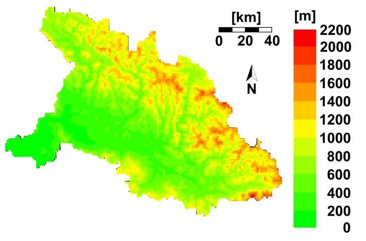 DIWA (DIstributed WAtershed) modell 7/17 Geoinformatikai