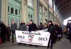 Nagy Utazás a szalézi centenáriumi év nyitóünnepségére Január 26-án talán évtizedek óta el ször kicsinek bizonyult a kazincbarcikai vasútállomás: egy személyvonat nem fért el a kiépített