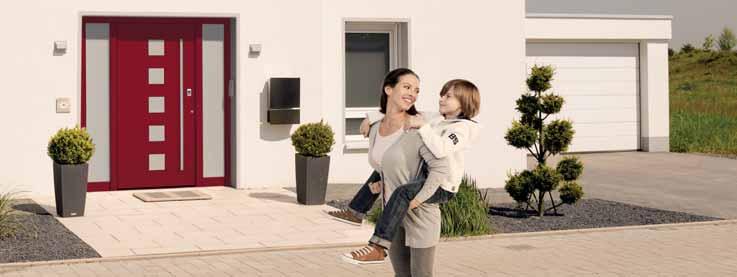 Moderne Haustüren schön, dicht und sicher!
