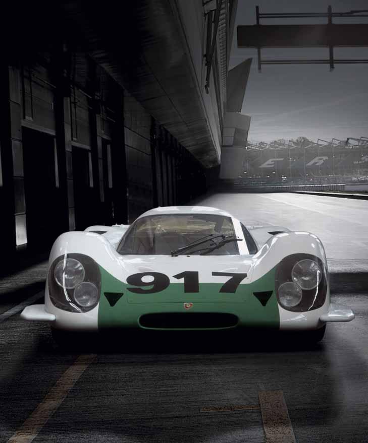 Die schnellste Geschichtsstunde, die Sie je erlebt haben. 50 Jahre Porsche 917 Colours of Speed.