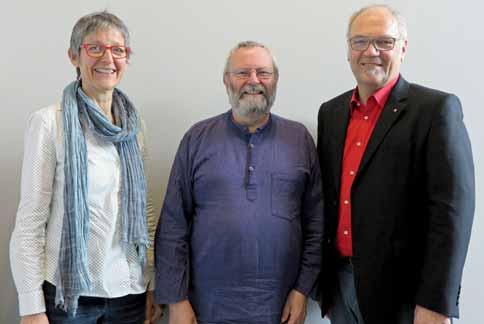 8 Sprachrohr sein für die, die keine Stimme haben Neuer Vorstand der Liga der Freien Wohlfahrtspflege im Landkreis Esslingen Brigitte Chyle, Peter Lohse, Eberhard Haußmann (v.l.) Brigitte Chyle ist neue Vorsitzende der Liga der Freien Wohlfahrtspflege im Landkreis Esslingen.