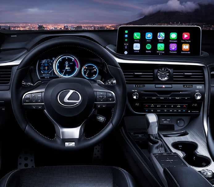 A LEXUS RX 450h L A SZABADIDŐAUTÓK ETALONJA HÉT ÜLÉSSEL A megújult RX L modell harmadik üléssora kétállású, így még nagyobb lehet a lábtér, ha szükséges.
