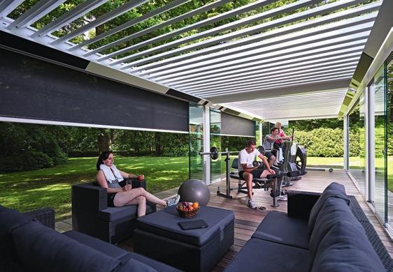 Oszlop LED világítás UpDown LED világítás Lineo LED világítás (lamellákba integrált) LINEO LUCE - AZ ÜVEG TETŐLAMELLA Opcionálisan