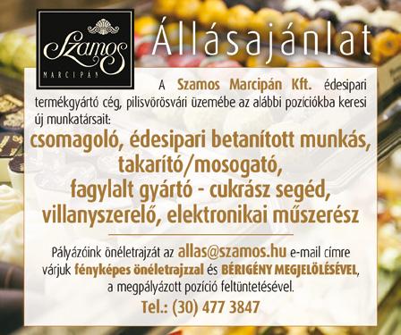 ÁLLÁSBÖRZE 2019. Jelentkezésekor augusztus 2. tüntesse fel a Szuperinfó 3 reklámújságot és a facebook megjelenésünket.