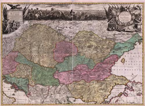 3. 4. RAUSCHMANN GUSZTÁV MAGYARORSZÁG ETNIKAI TÉRKÉPE 1848 50