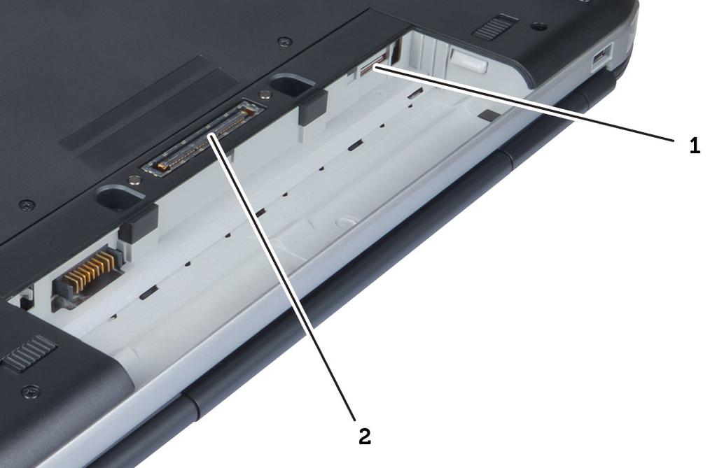 Dokkoló port információk 4 A laptopnak egy dokkoló állomáshoz (opcionális)