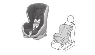 Biztonság Az ISOFIX-gyermekülések a két első rögzítőgyűrűbe (A) rögzíthető retesszel rendelkeznek. Egyes ülések rendelkeznek még egy, a B jelű hátsó rögzítőgyűrűbe illeszthető felső hevederrel is.