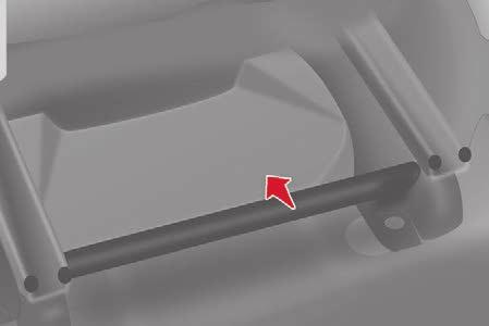 Fej fölötti rakodópolc Ülés alatti tárolóhely Ergonómia és kényelem Az ülőhelyek kialakítása Tárolók a padlón 3 A napellenző fölött található, különböző tárgyak
