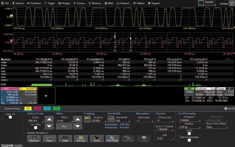 MAUI THE MOST ADVANCED USER INTERFACE MAUI Most Advanced User Interface was developed to put all the power and capabilities of the modern oscilloscope right at your fingertips.