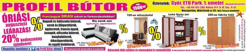 45. (ZÁKONYI F. KÖZ) +36 20/ 391 5588 www.luciferszexshop.hu KÖVESS BENNÜNKET! ÚJ INTIM JÁTÉKOK ÉRKEZTEK! 29080002 29060016 HÓFEHÉR CSODASZÉP FEHÉRNEMŰK ÉRKEZTEK!