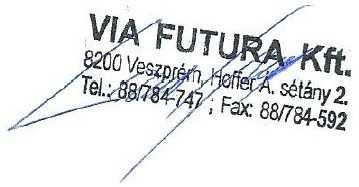 VIA FUTURA Kft. Tárgy: XI. kerület Than Károly utca felújítása Borszéki utca Andor utca között TERVEZŐI NYILATKOZAT KIVITELI TERV Tervszám: 1854/1. Dátum: 2019.01.21.