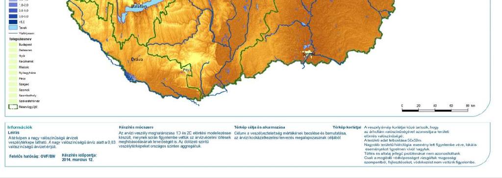 gyakoriságú árvizeknek való megfelelés a jogszabályi el írás.