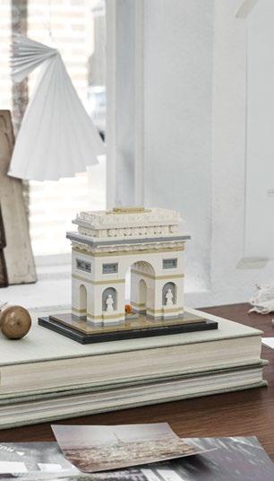 Minden LEGO Architecture készletet úgy alakítunk ki, hogy ki lehessen