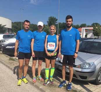 Egyéni futóként kiváló eredménnyel teljesítette a 42,195 méteres távot 2:59:51-es idő alatt.